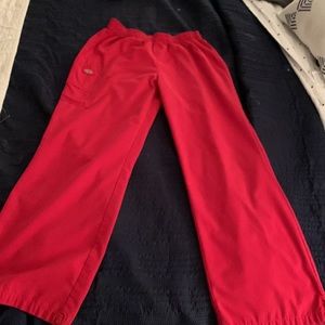 Dickies wide leg scrub pants